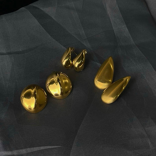 CHUNKY SCOOP EARRINGS