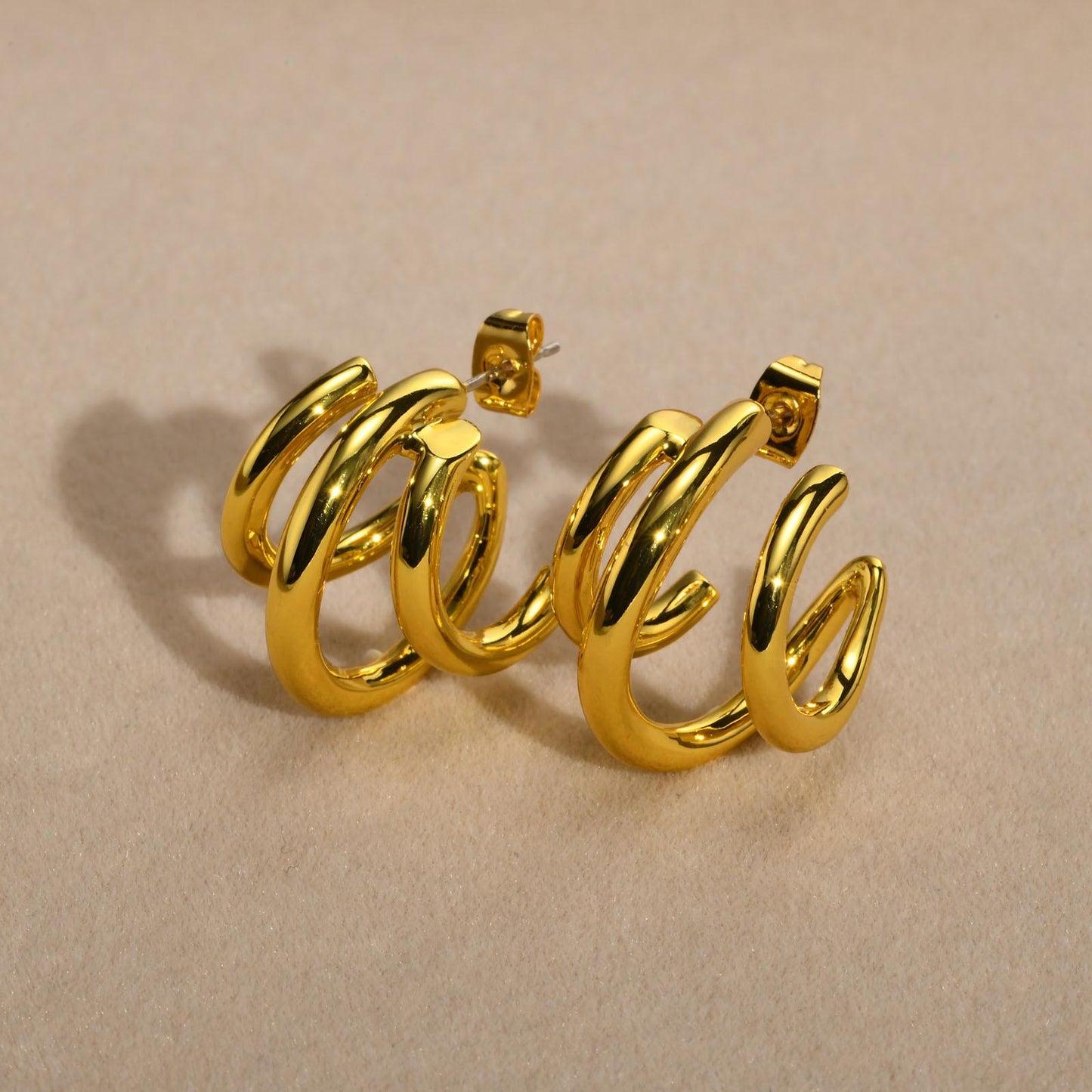 AMELIE Open Hoop Earrings