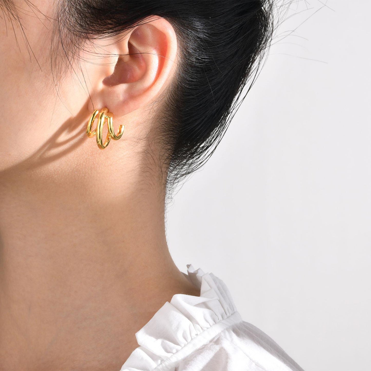 AMELIE Open Hoop Earrings