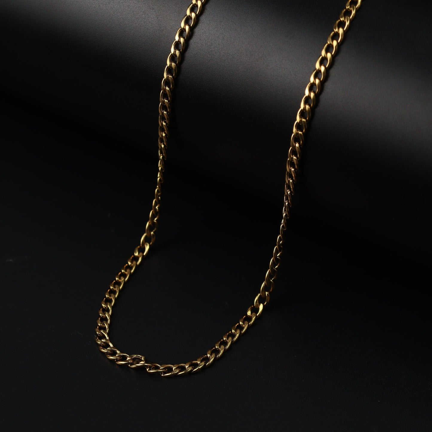 Men Jewelry RAVION Gld/Silver Buckle Chain Necklace For Men's