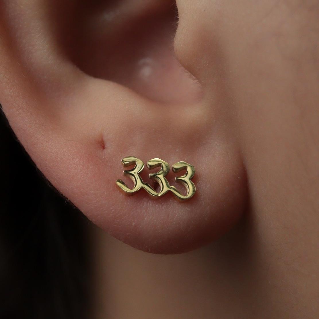 Angel Number Earrings