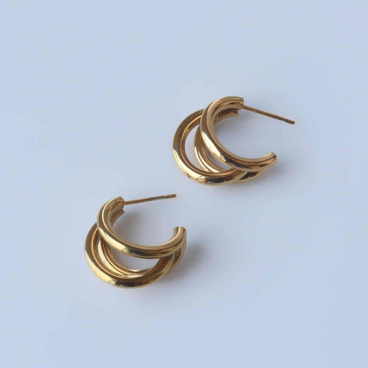 AMELIE Open Hoop Earrings