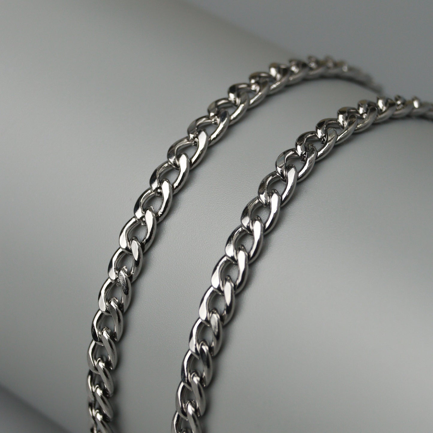 Men Jewelry RAVION Gld/Silver Buckle Chain Necklace For Men's
