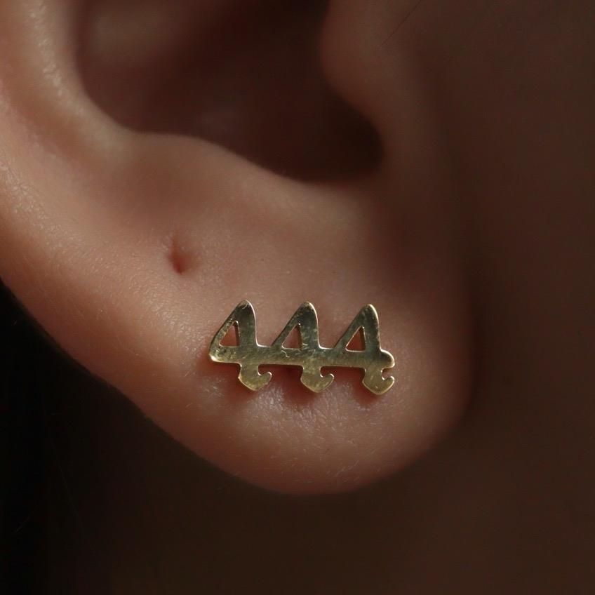 Angel Number Earrings