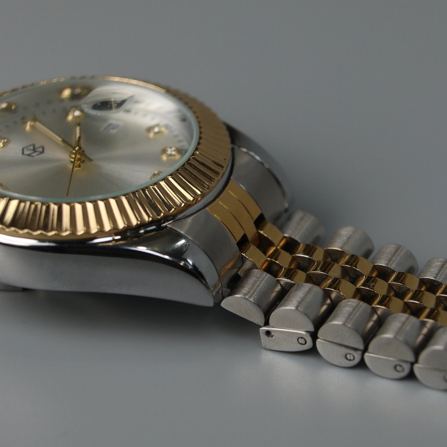 CLARKE Two-Tone Big Watch Face Men's Watches