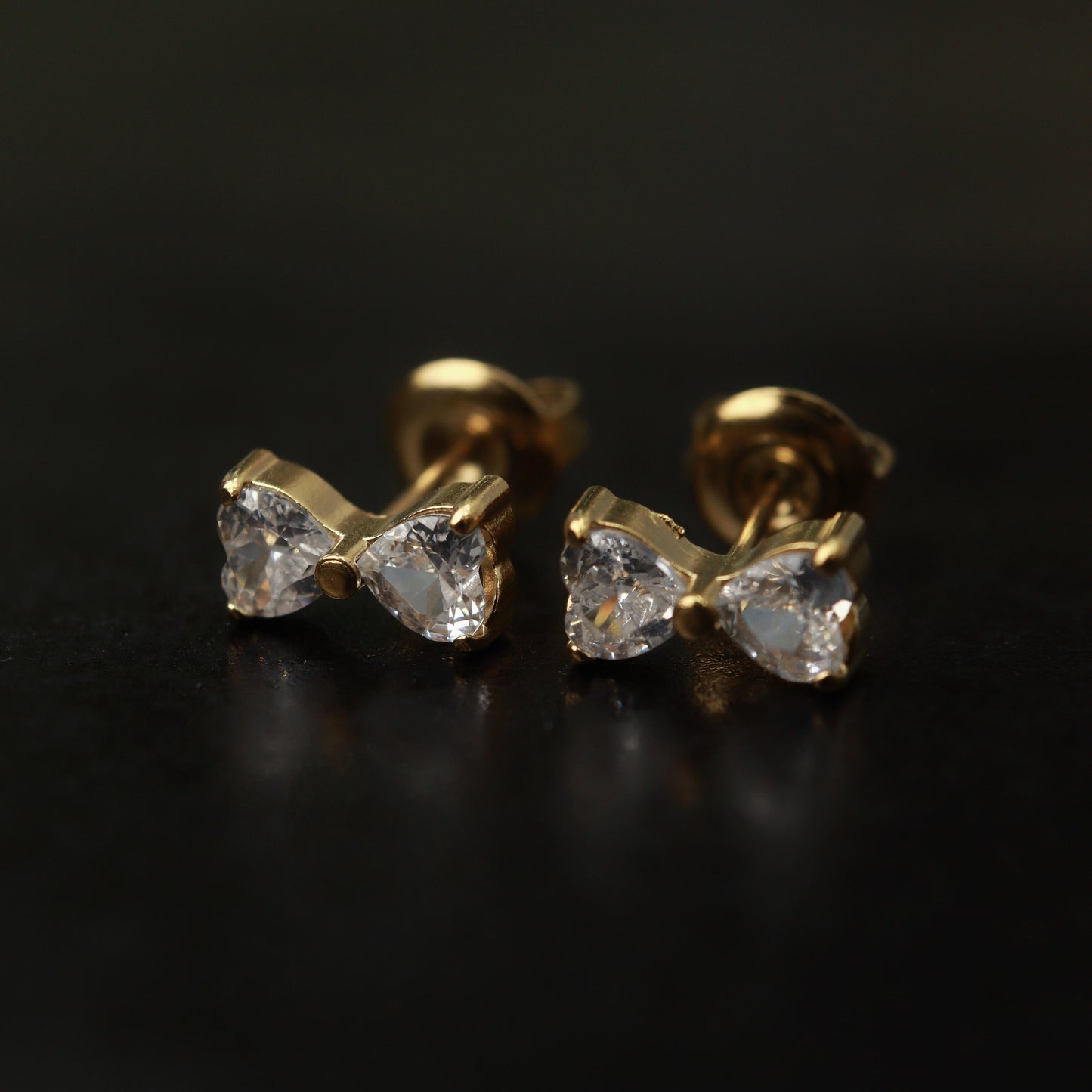 Mini Shiny Stud Earrings Collections Women's