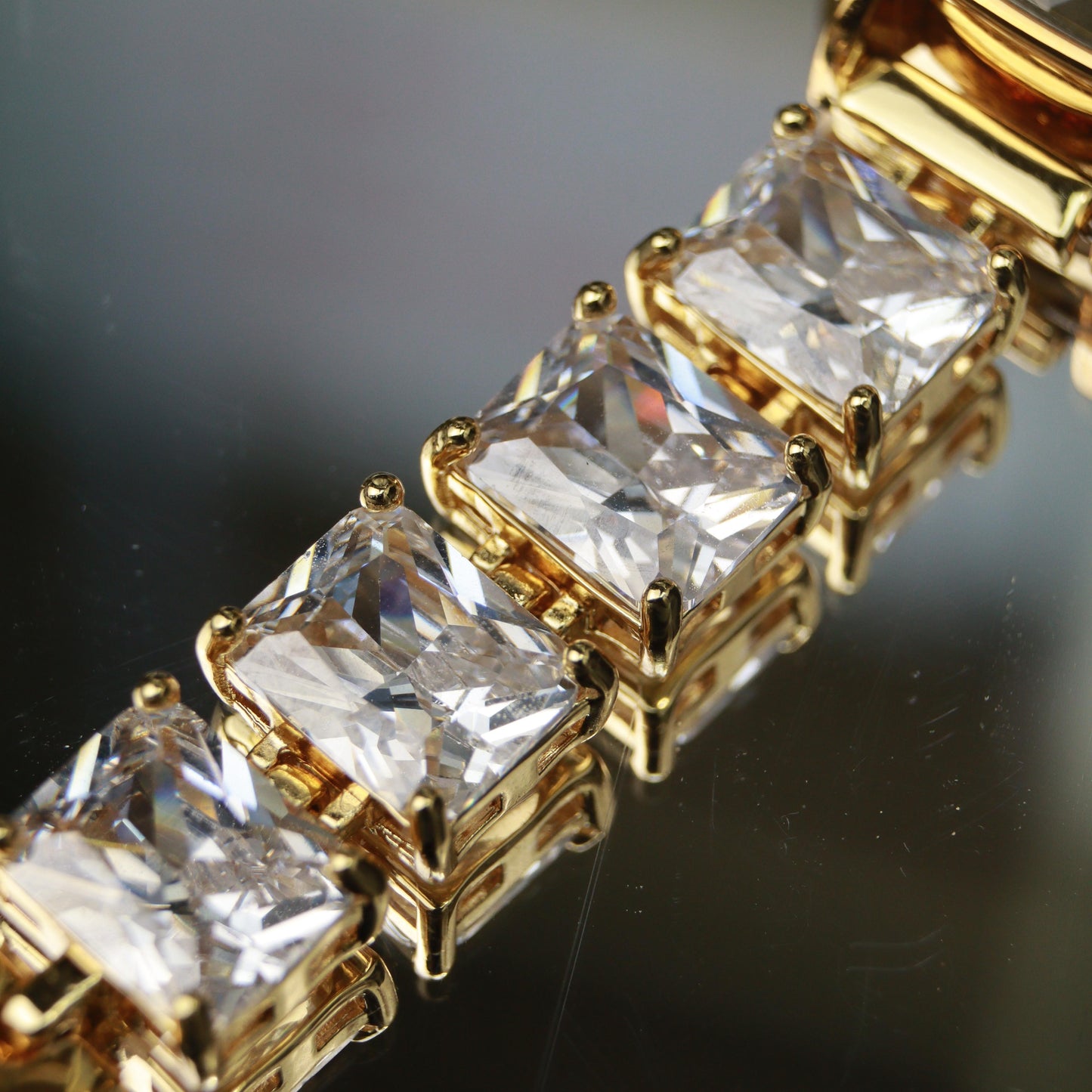 VALENCIA Square Case Fashion Quartz Thin Crystal Glass Band Strap Watches