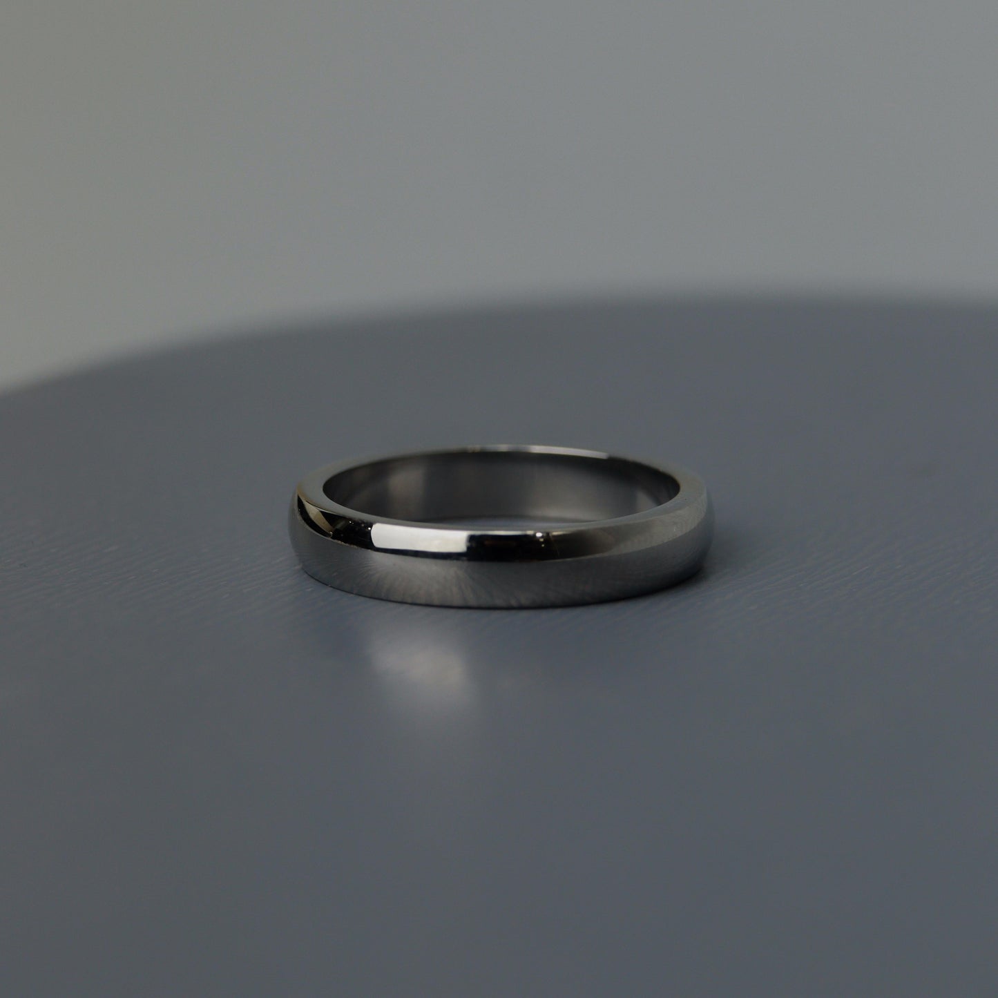 Men Jewelry VAN Silver Thick Plain Ring Fashion For Men's