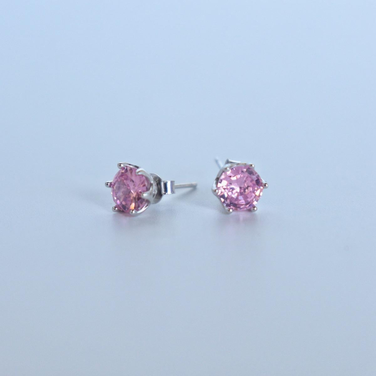 CRYS Zircon Stud Earrings Jewelry Women Fashion Accessories