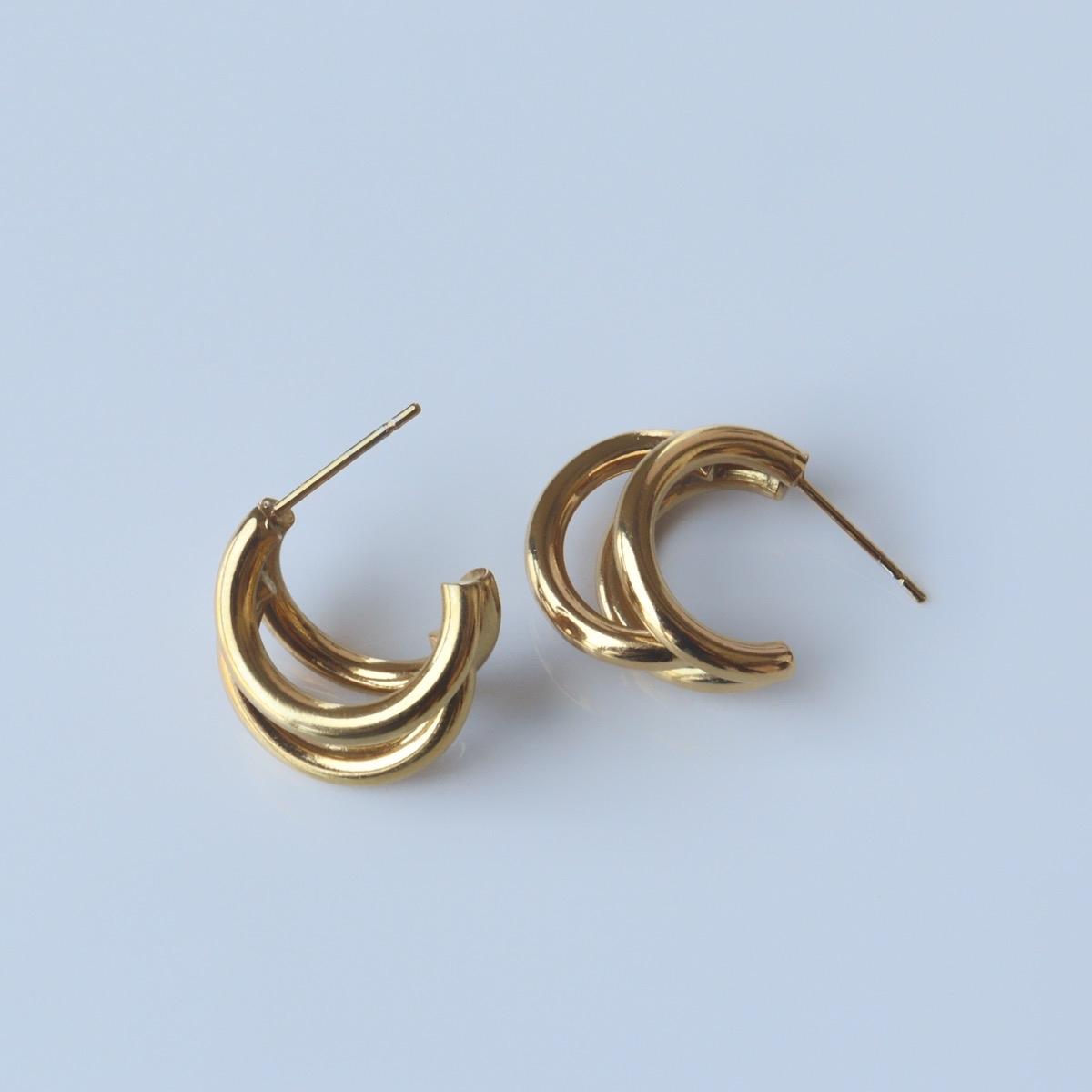 AMELIE Open Hoop Earrings