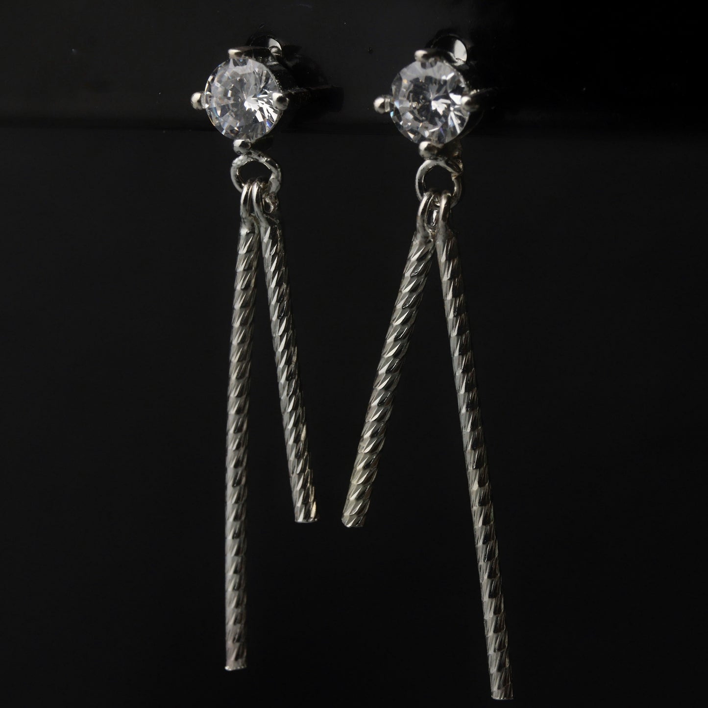 S925 Silver TASSEL Drop Earrings