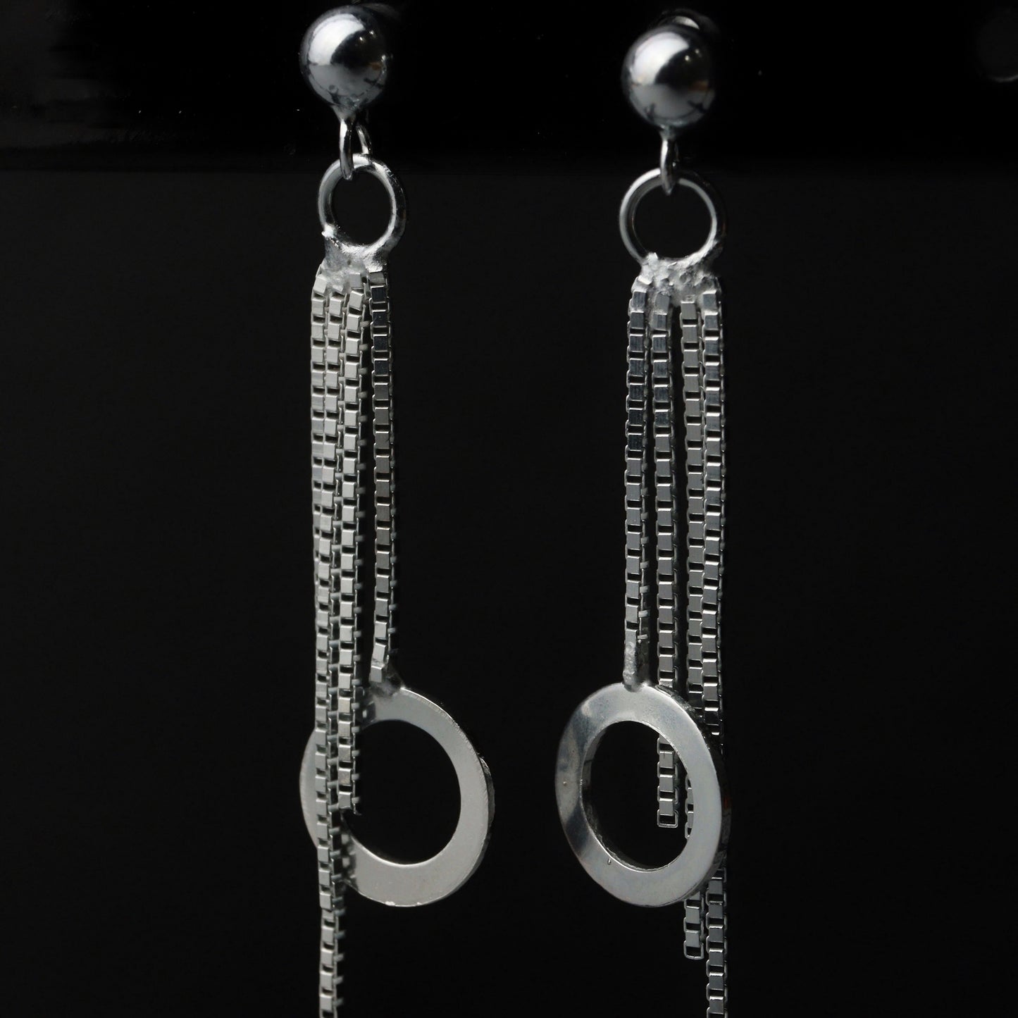 S925 Silver TASSEL Drop Earrings