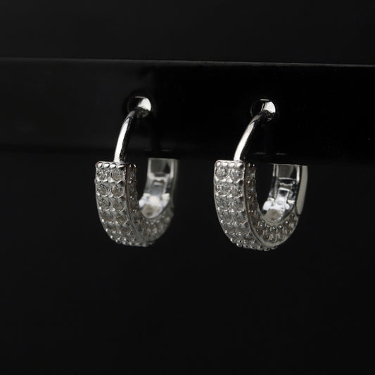 S925 Silver Clip Earrings