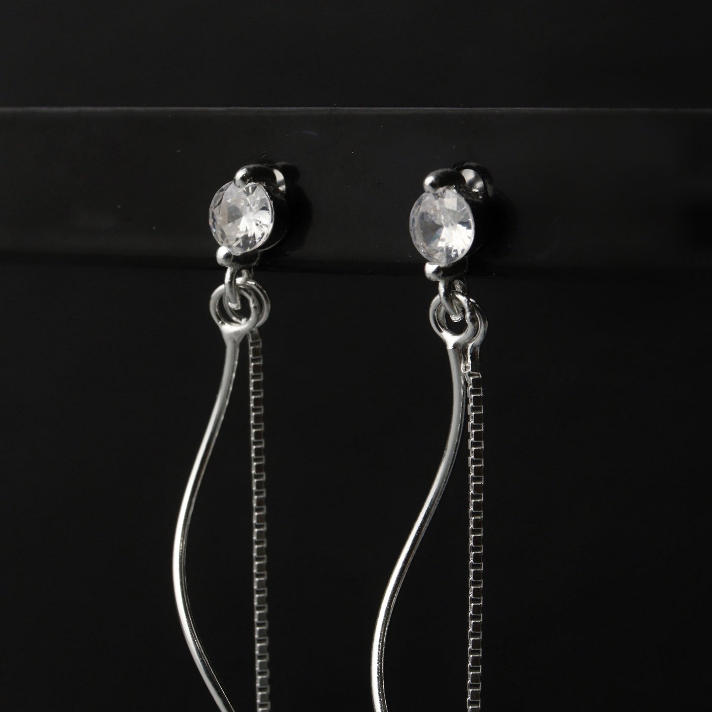 S925 Silver TASSEL Drop Earrings