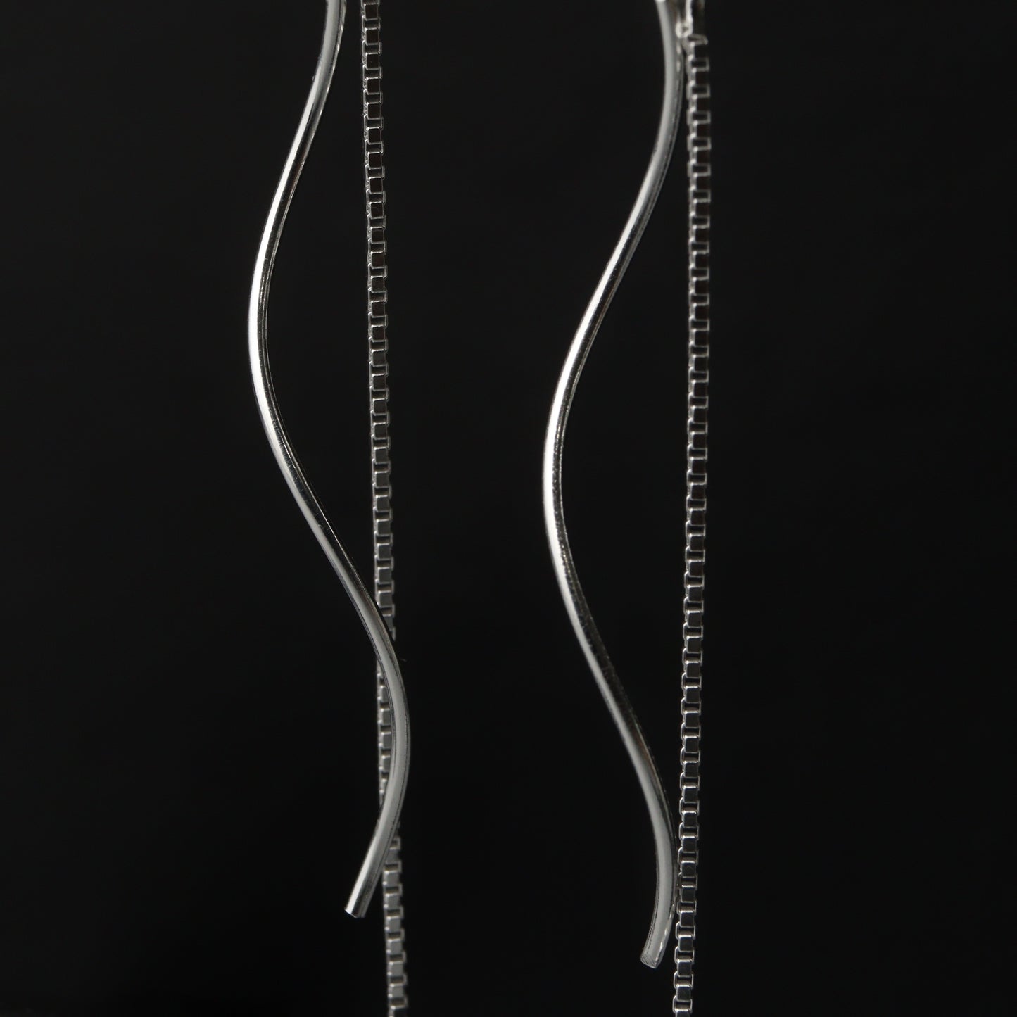 S925 Silver TASSEL Drop Earrings