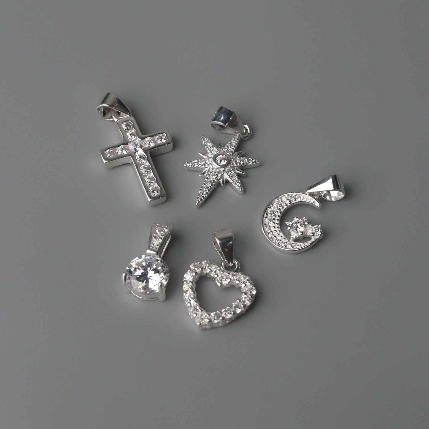 S925 Silver Pendant Collection
