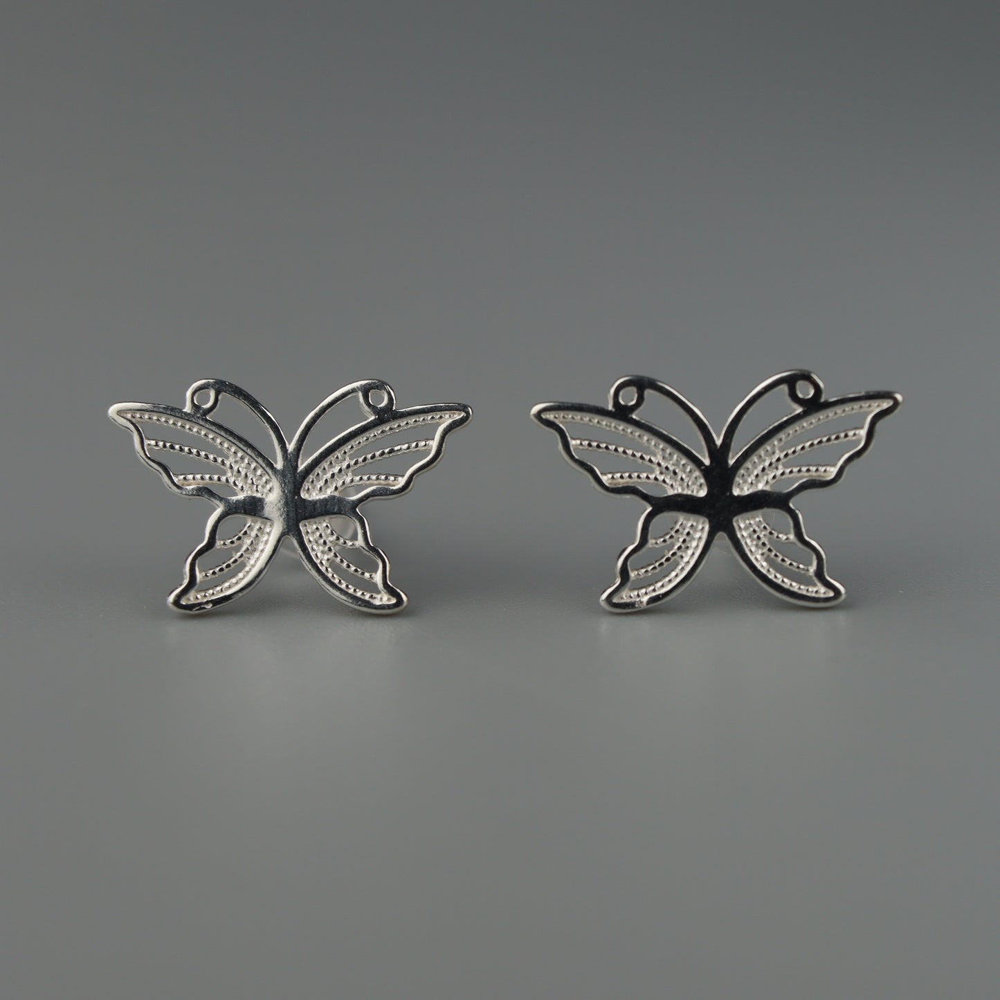 RAI S925 Silver Butterfly Stud Earrings
