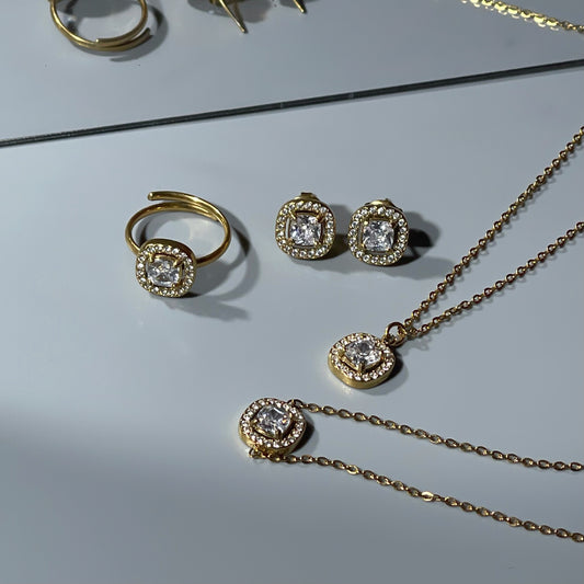 SQUARE Shape Stone Collection Sets