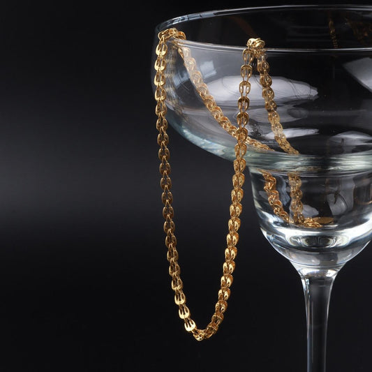 CHANTAL Dancing Chain Collection of Necklace, & Bracelet