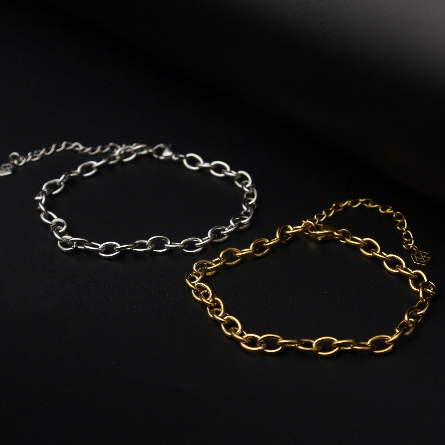 Men Jewelry DAELAN Gld/Silver Chain Bracelet Fashion For Men's