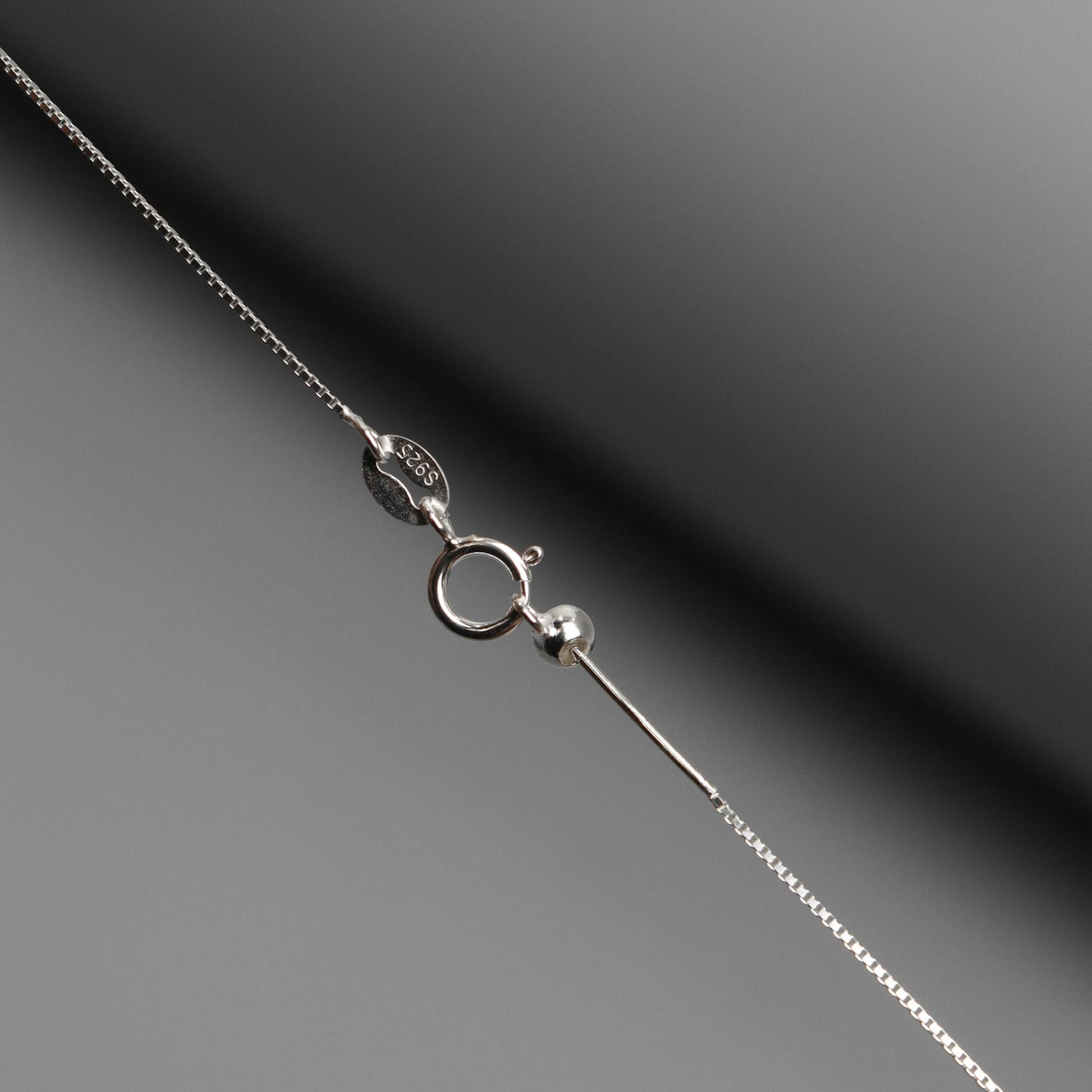 EBELLA S925 Silver Abacus Beads Pendant Chain Necklace for Women