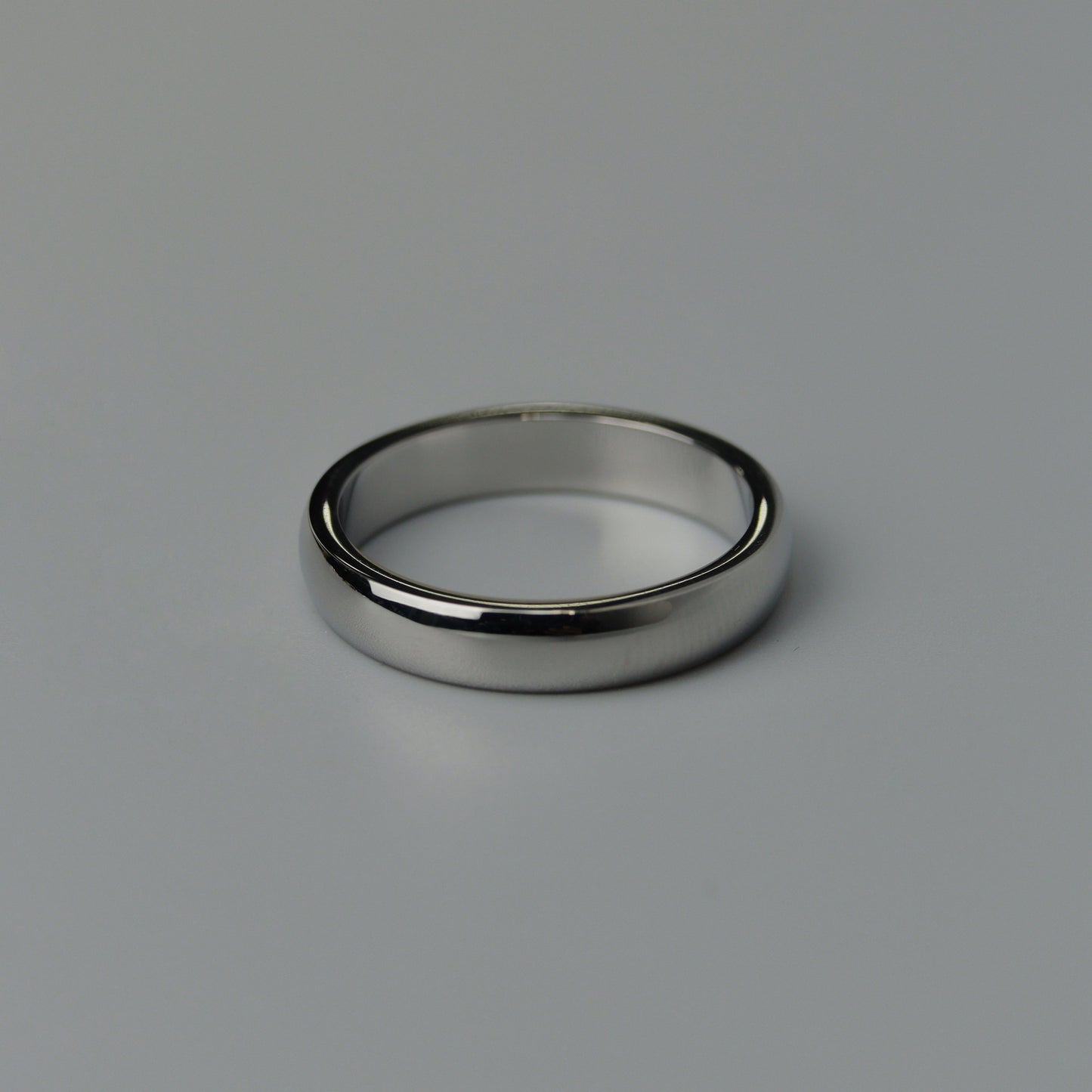 Men Jewelry VAN Silver Thick Plain Ring Fashion For Men's