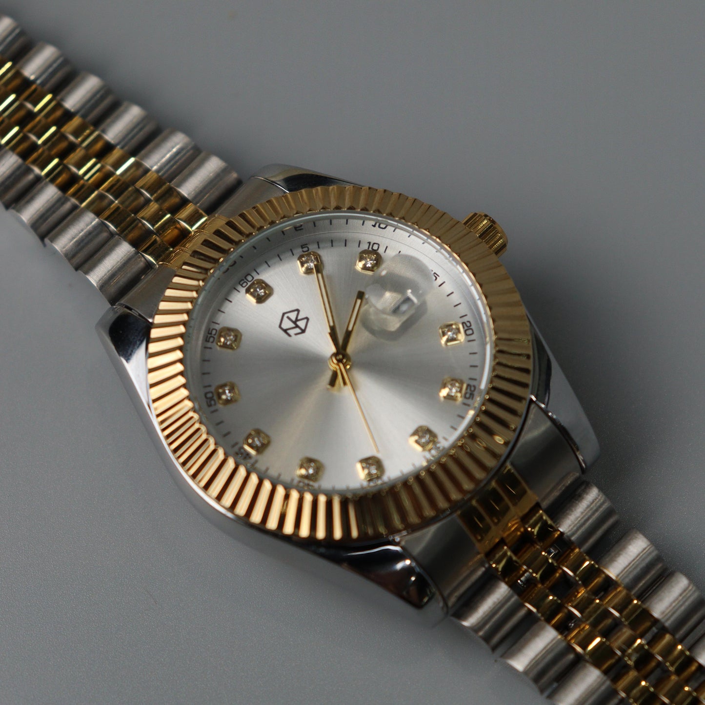 CLARKE Two-Tone Big Watch Face Men's Watches