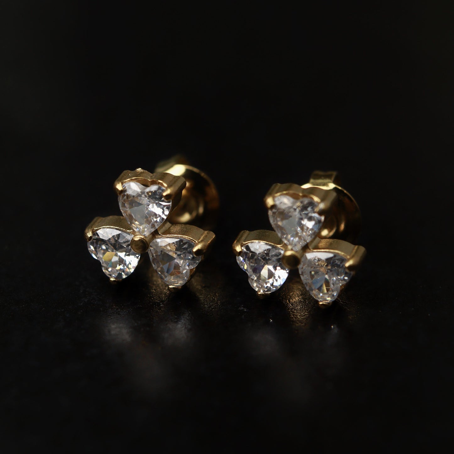 Mini Shiny Stud Earrings Collections Women's