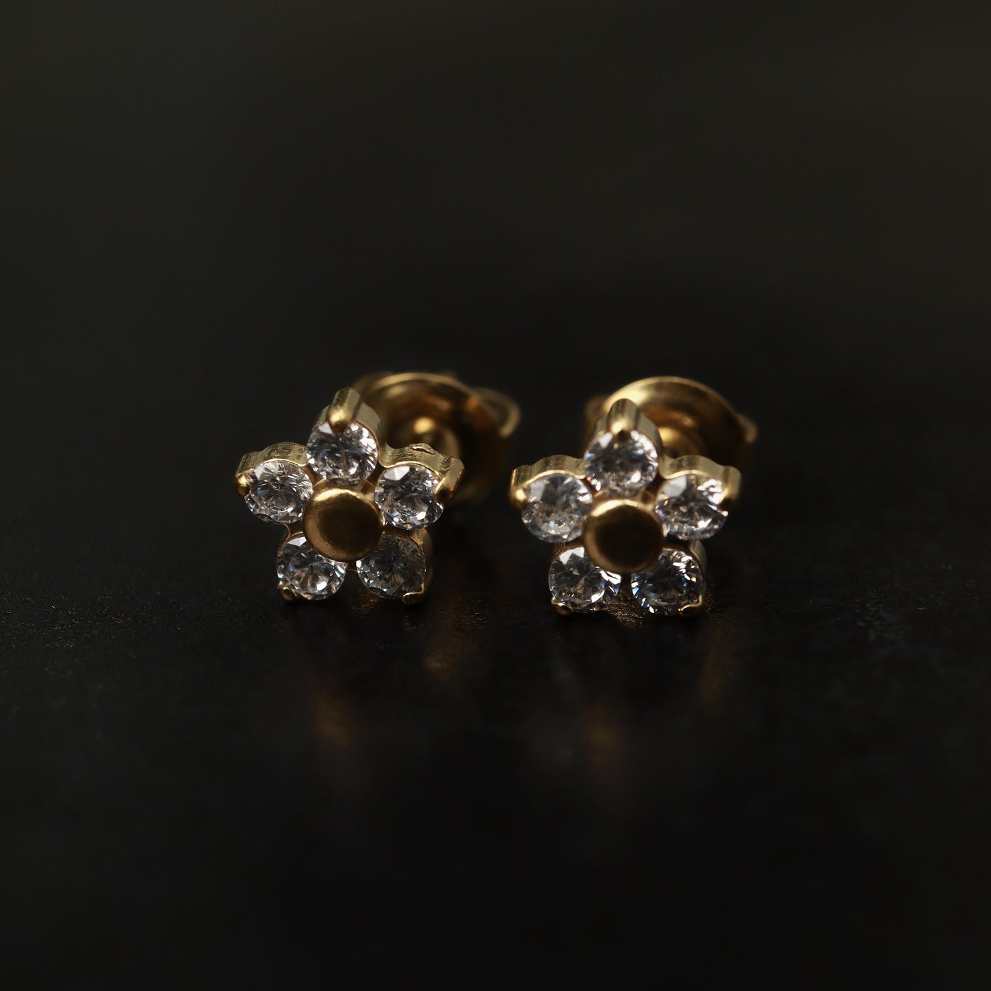 Mini Shiny Stud Earrings Collections Women's