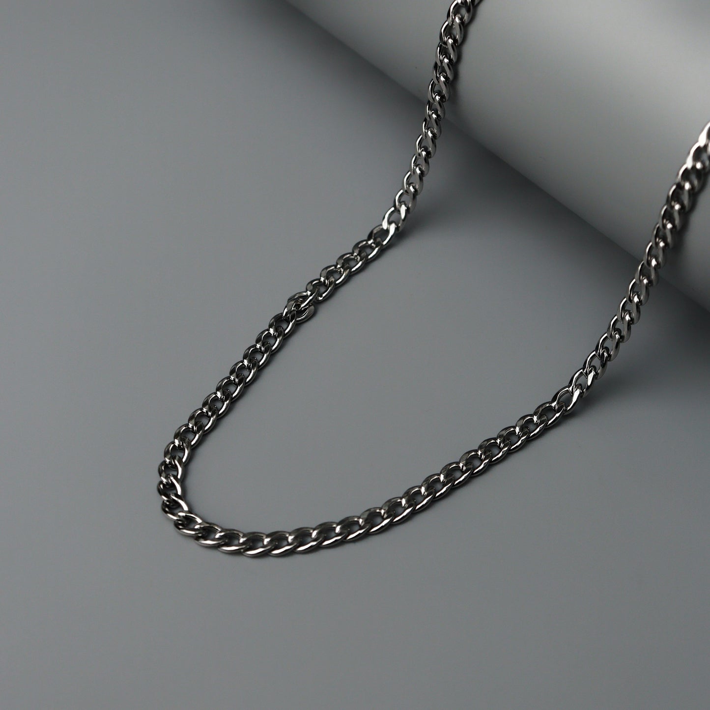 Men Jewelry RAVION Gld/Silver Buckle Chain Necklace For Men's