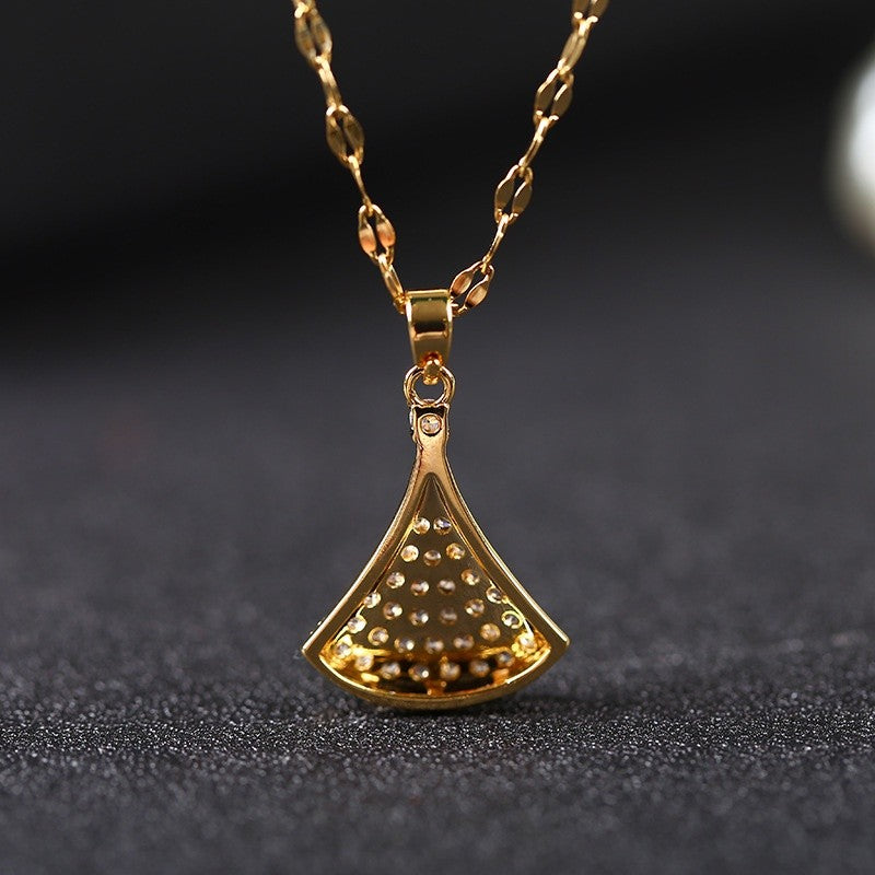 MELODY Little Skirt Mermaid Pendant Necklace