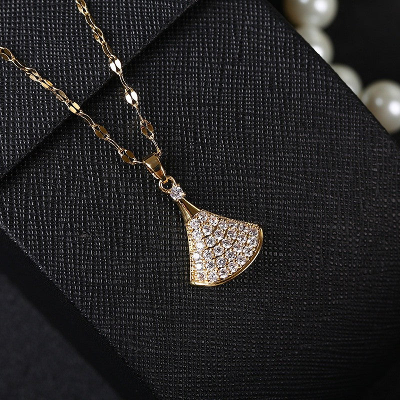 MELODY Little Skirt Mermaid Pendant Necklace