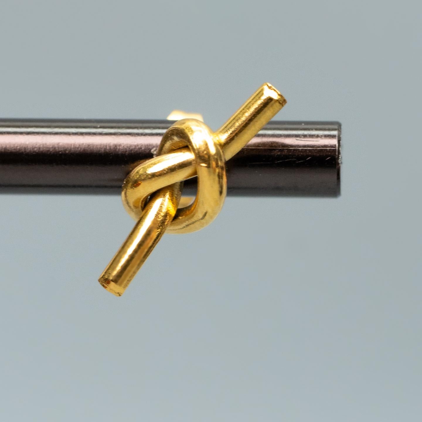 JAQ Tie Knot Stud Earrings for Women's