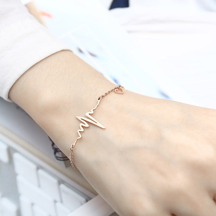 ADWIN Heartbeat Line Bracelet