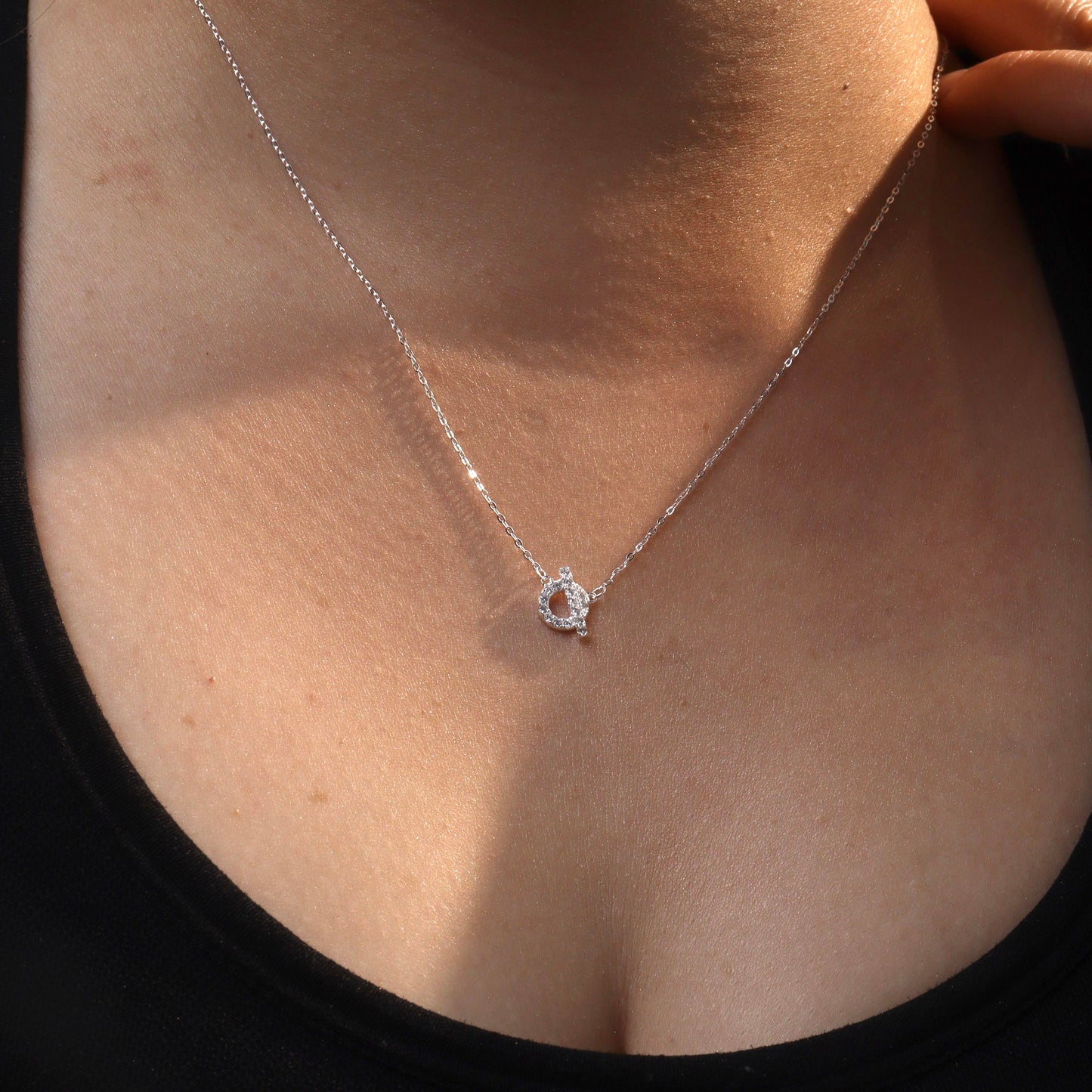 S925 Silvers Versatile Shapes Pendant Chain Necklace for Women