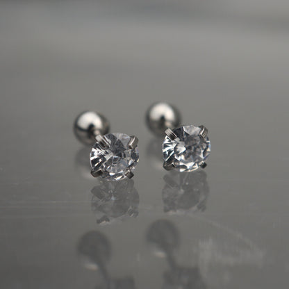MADDEN Multi-Size 2mm-7mm Stud Earrings For Women's