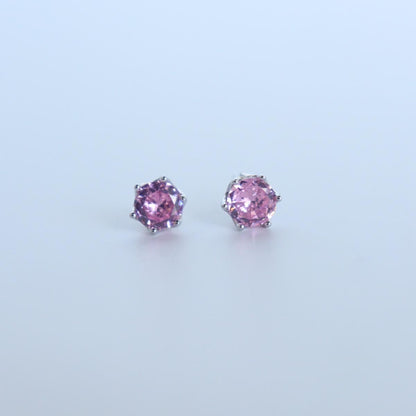 CRYS Zircon Stud Earrings Jewelry Women Fashion Accessories