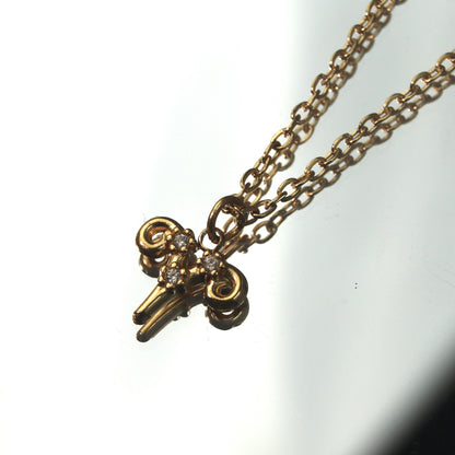 ZODIAC SIGN Unisex Pendant Chain Necklace