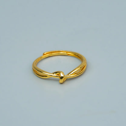 ARC Knot Adjustable Ring for Women