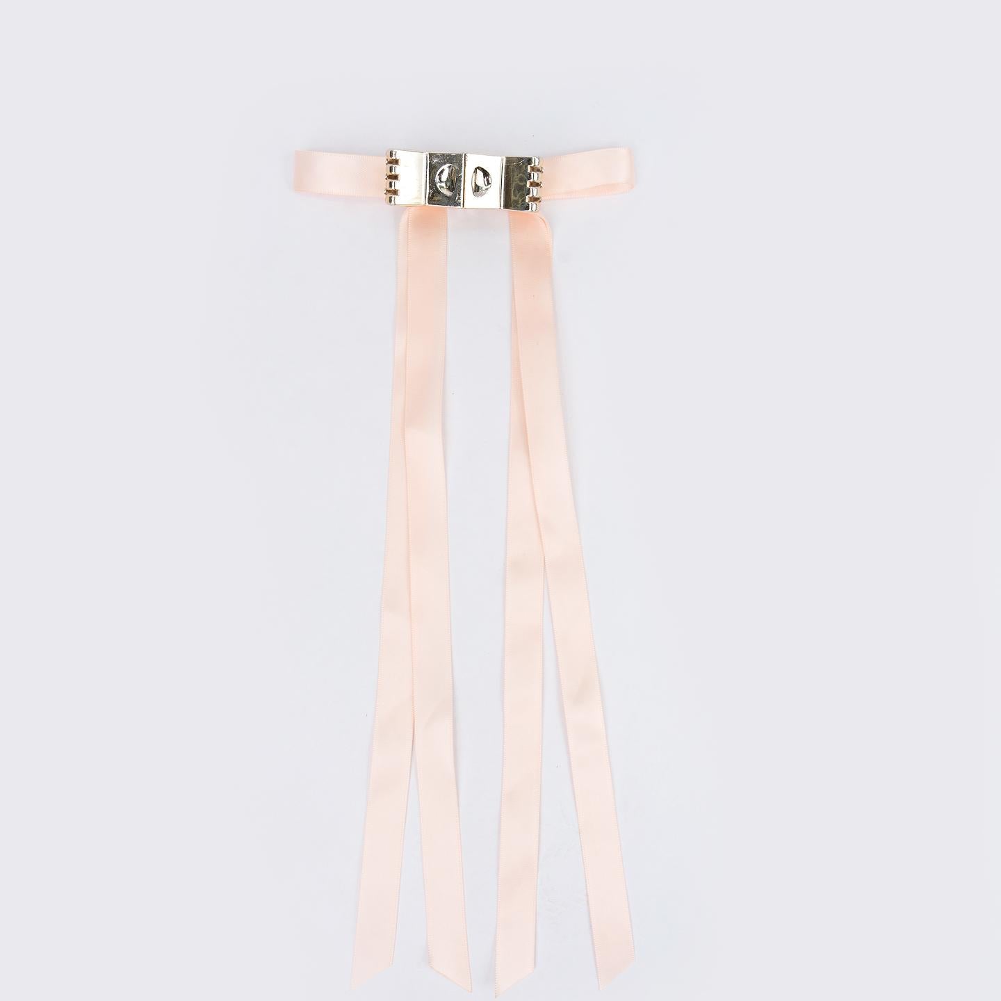 Hair Clamp ROSETTE Mini  2-Way Ribbon Hair Accessory