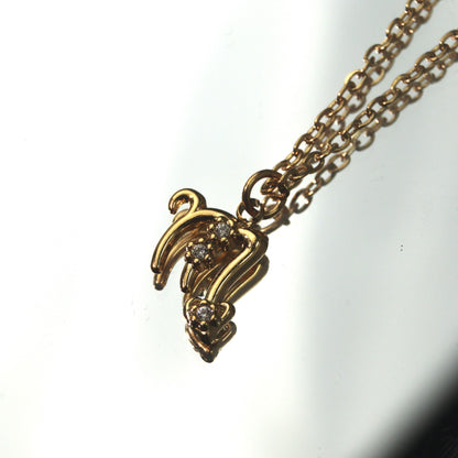 ZODIAC SIGN Unisex Pendant Chain Necklace