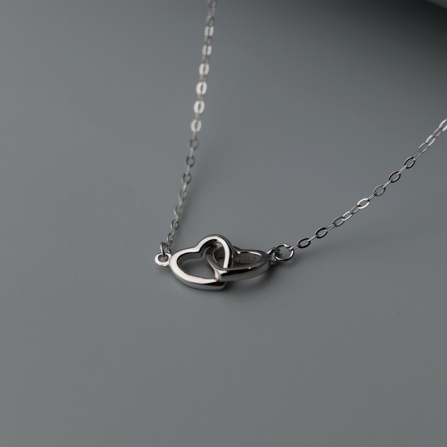 COLIN S925 Silver Mini Heart Pendant Necklace SN00029
