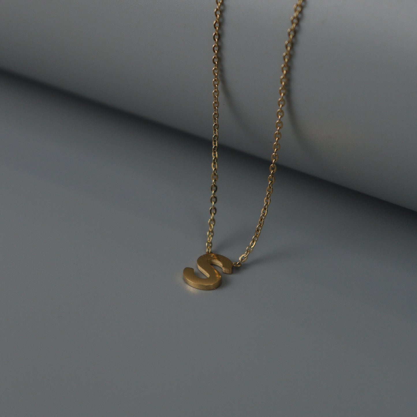 LETTER S Pendant Necklaces
