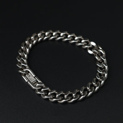Men Jewelry MASON Silver Thick Chain Bracelet Fashion For Men's