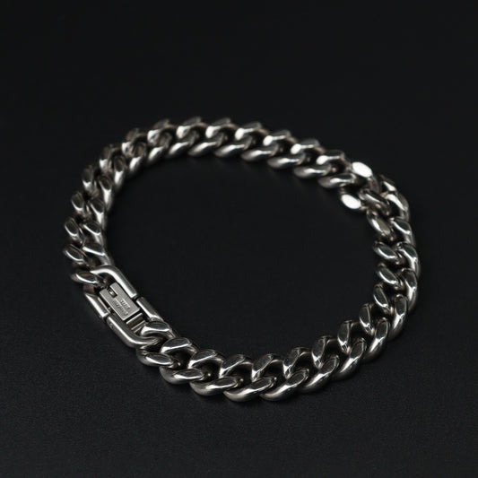 Men Jewelry MASON Silver Thick Chain Bracelet Fashion For Men's