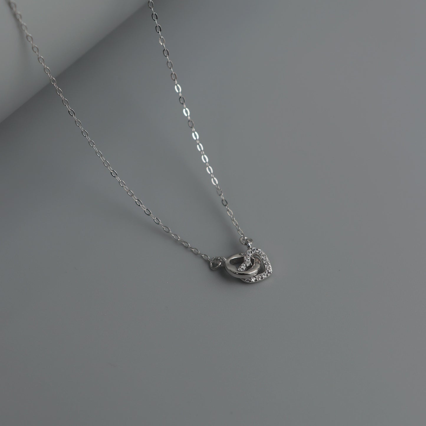 EMBER S925 Silver Tangled 2 Heart