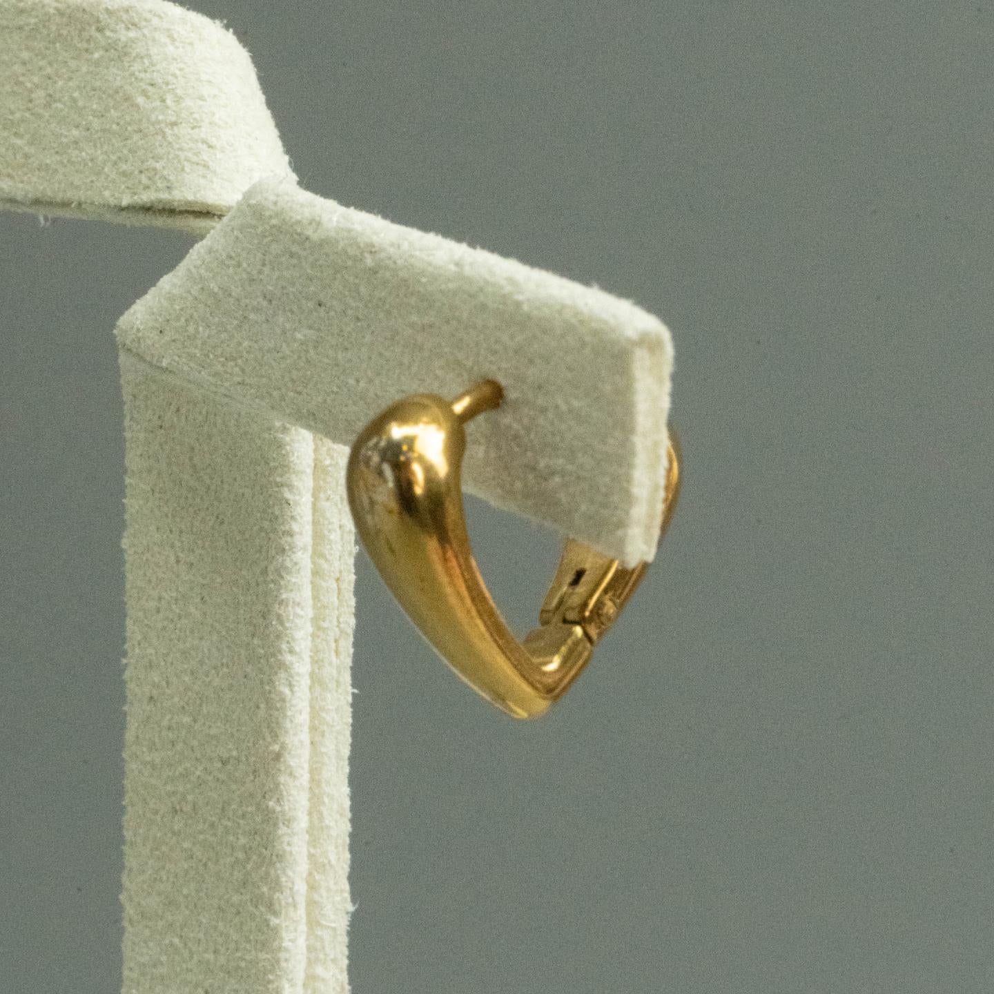 IVIE V Shaped Huggie Clip Earrings for Women's
