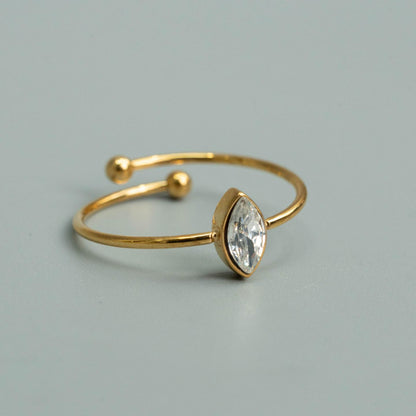 BRILLIANCE STONE Adjustable Rings for Women