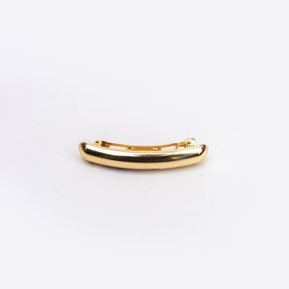 Hair Clip BLOOM Collection for Women – Gold Tone Stylish Barette Hair Accessories