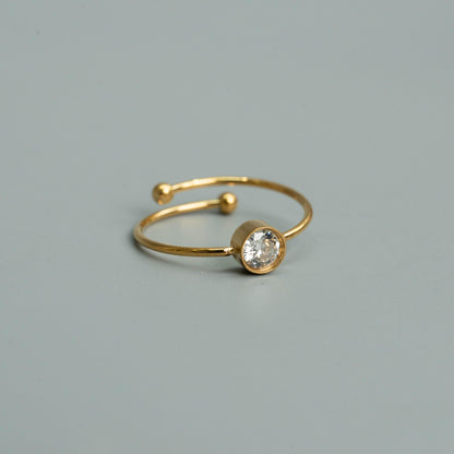 BRILLIANCE STONE Adjustable Rings for Women
